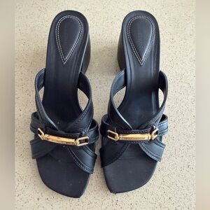 Zimmerman black black heels